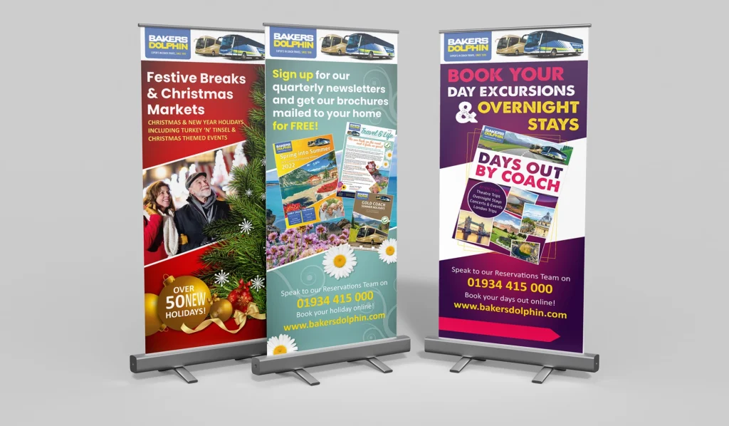 Bakers Dolphin Advertising Banners