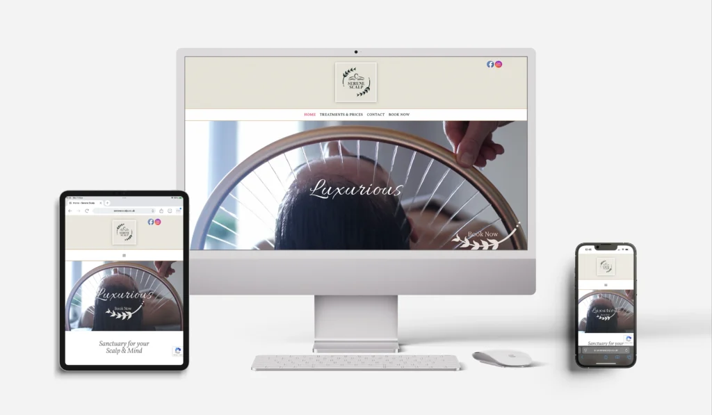 Serene Scalp Brand Design Package