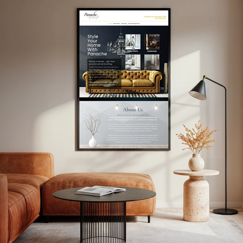Panache Website Brand Project