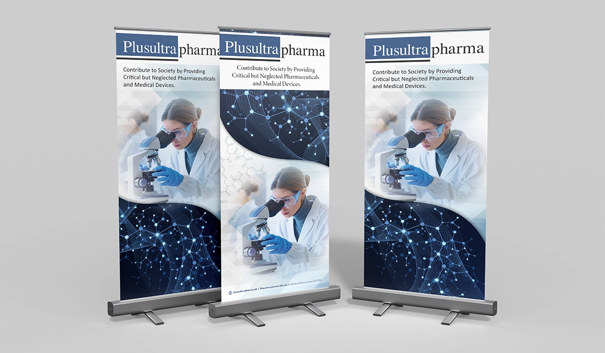 pop up corporate banner